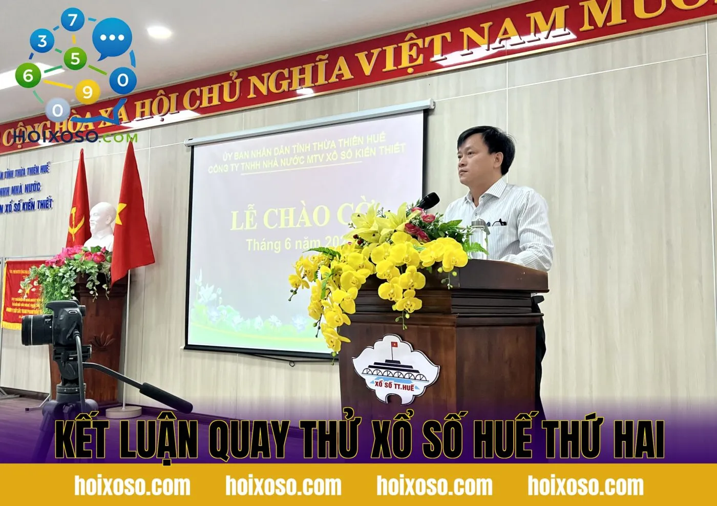 Kết luận quay thử xổ số Huế thứ Hai