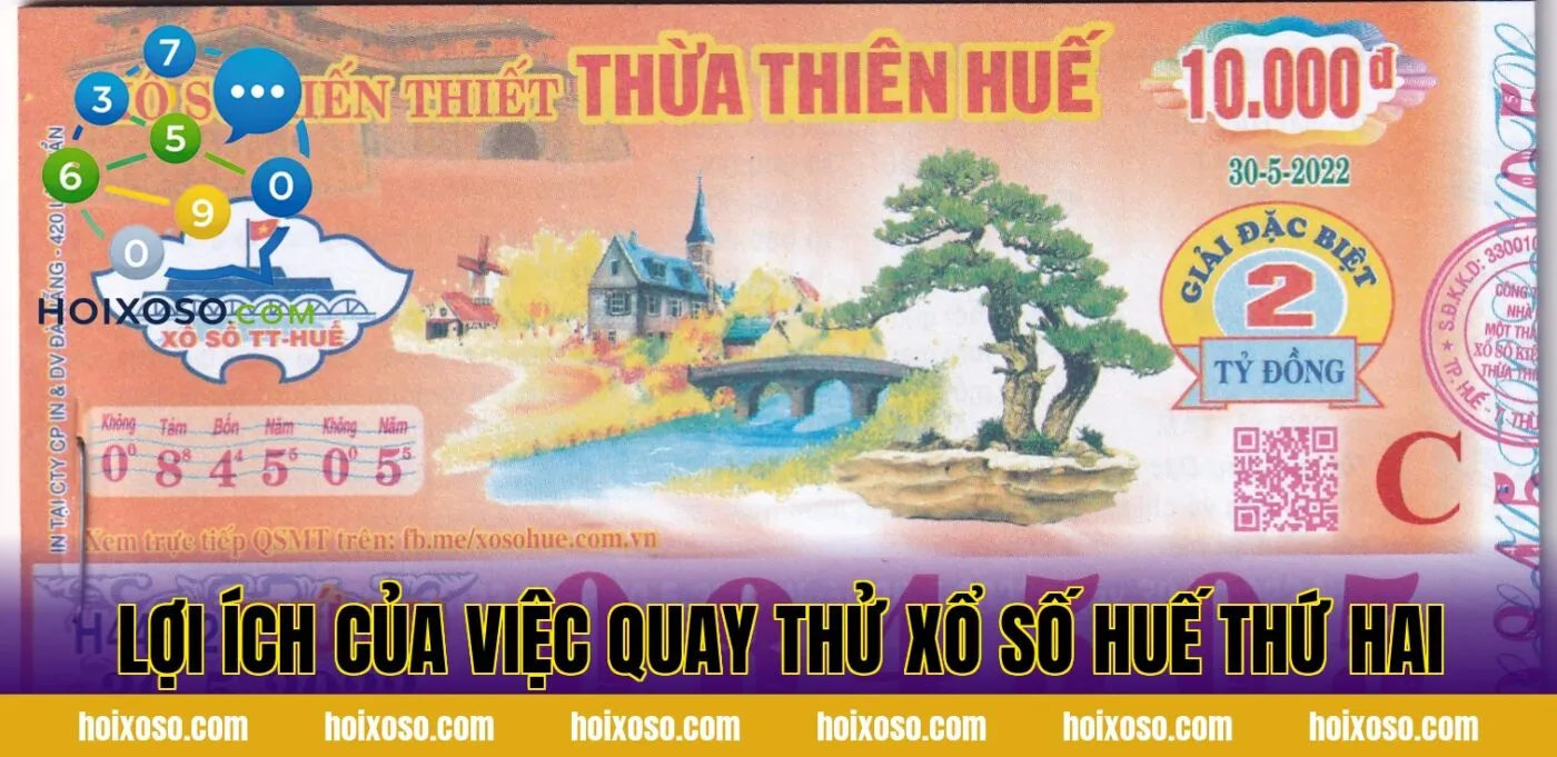 Lợi ích của việc quay thử xổ số Huế thứ Hai