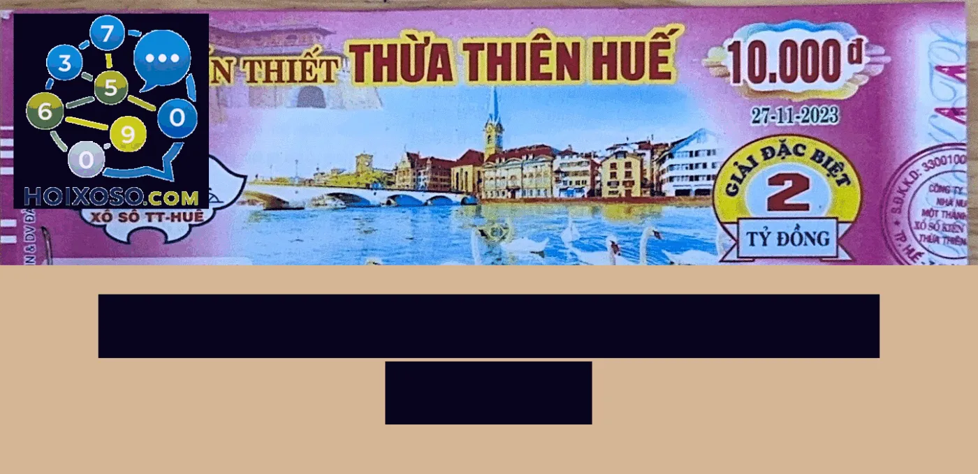 Sức hút của xổ số Huế hàng tuần đối với người chơi