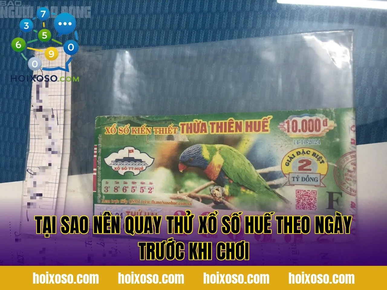 Tại sao nên quay thử xổ số Huế theo ngày trước khi chơi