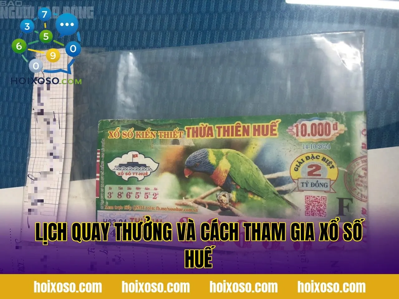 Lịch quay thưởng và cách tham gia xổ số Huế