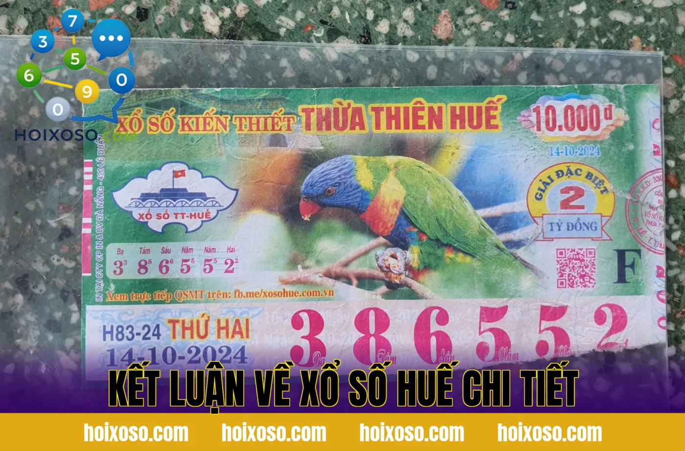 Kết luận về xổ số Huế chi tiết
