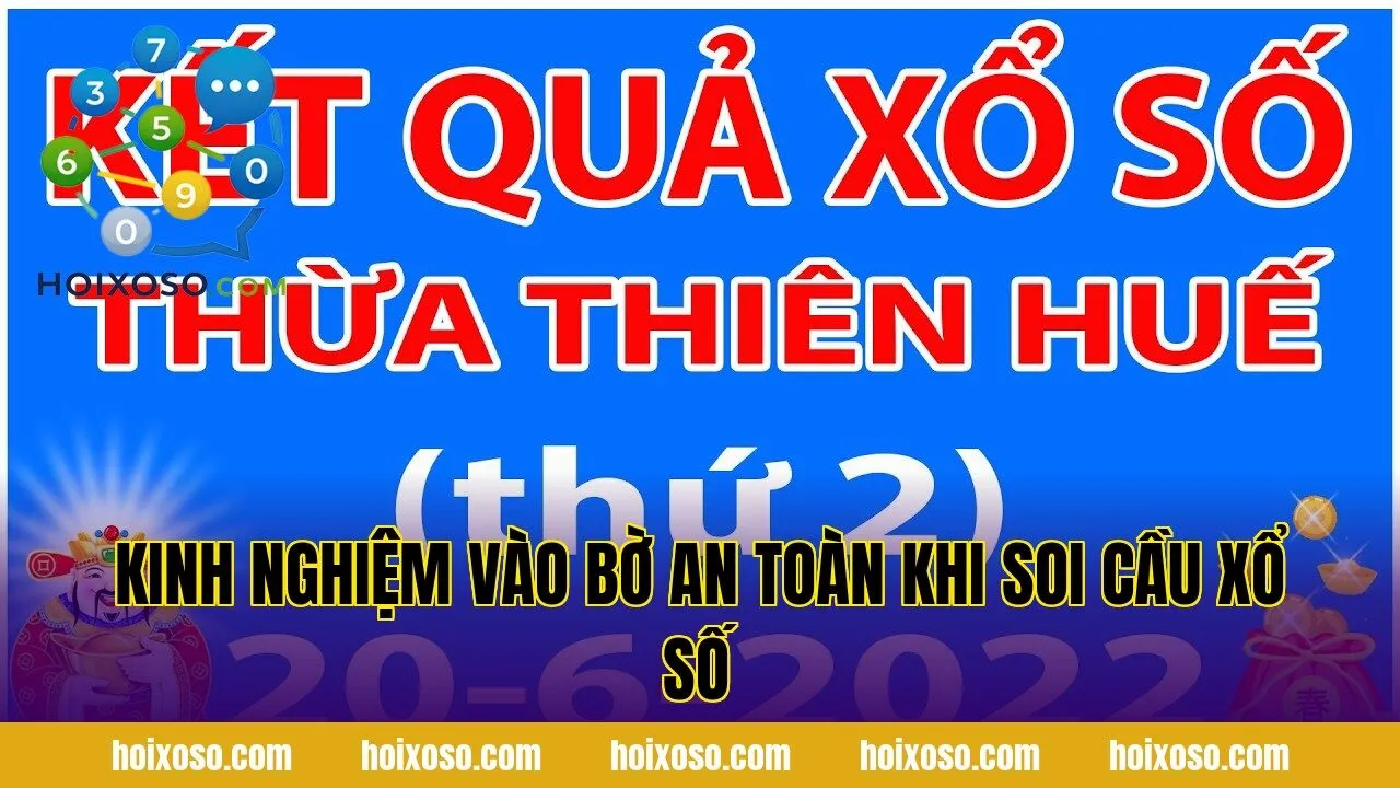 Kinh nghiệm vào bờ an toàn khi soi cầu xổ số