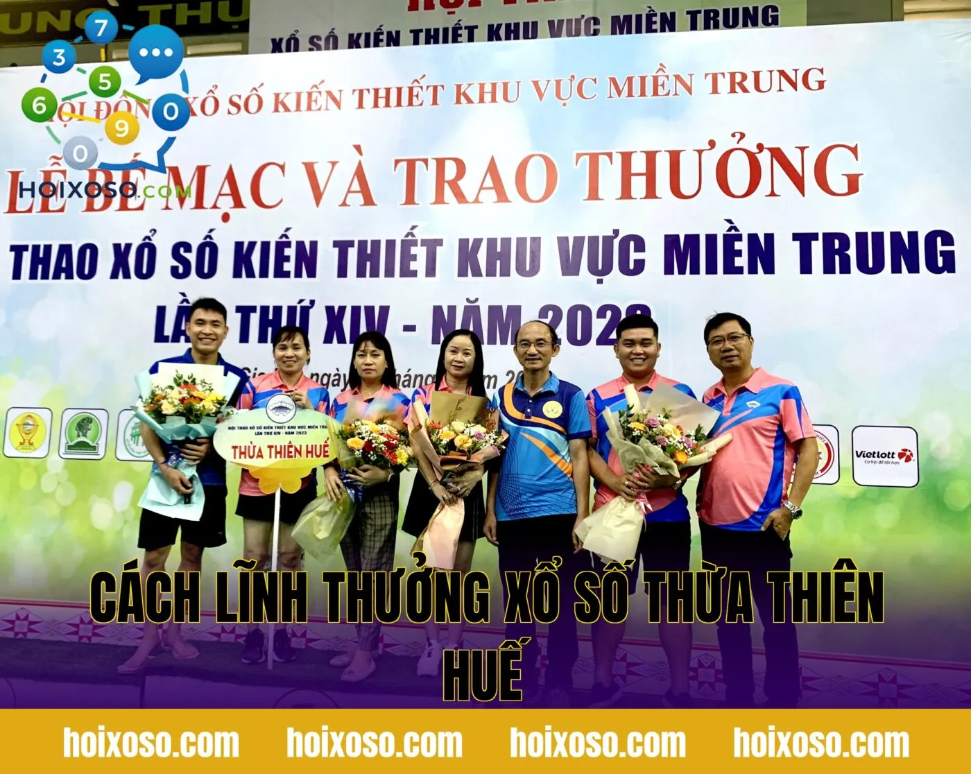 Cách lĩnh thưởng xổ số Thừa Thiên Huế