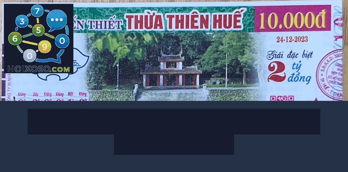 Bảng so sánh trực quan giữa xổ số Huế và xổ số miền Trung