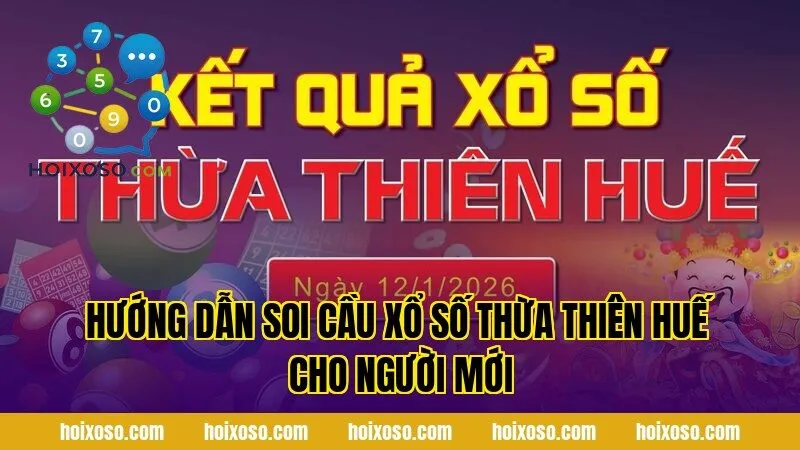 Hướng dẫn soi cầu xổ số Thừa Thiên Huế cho người mới