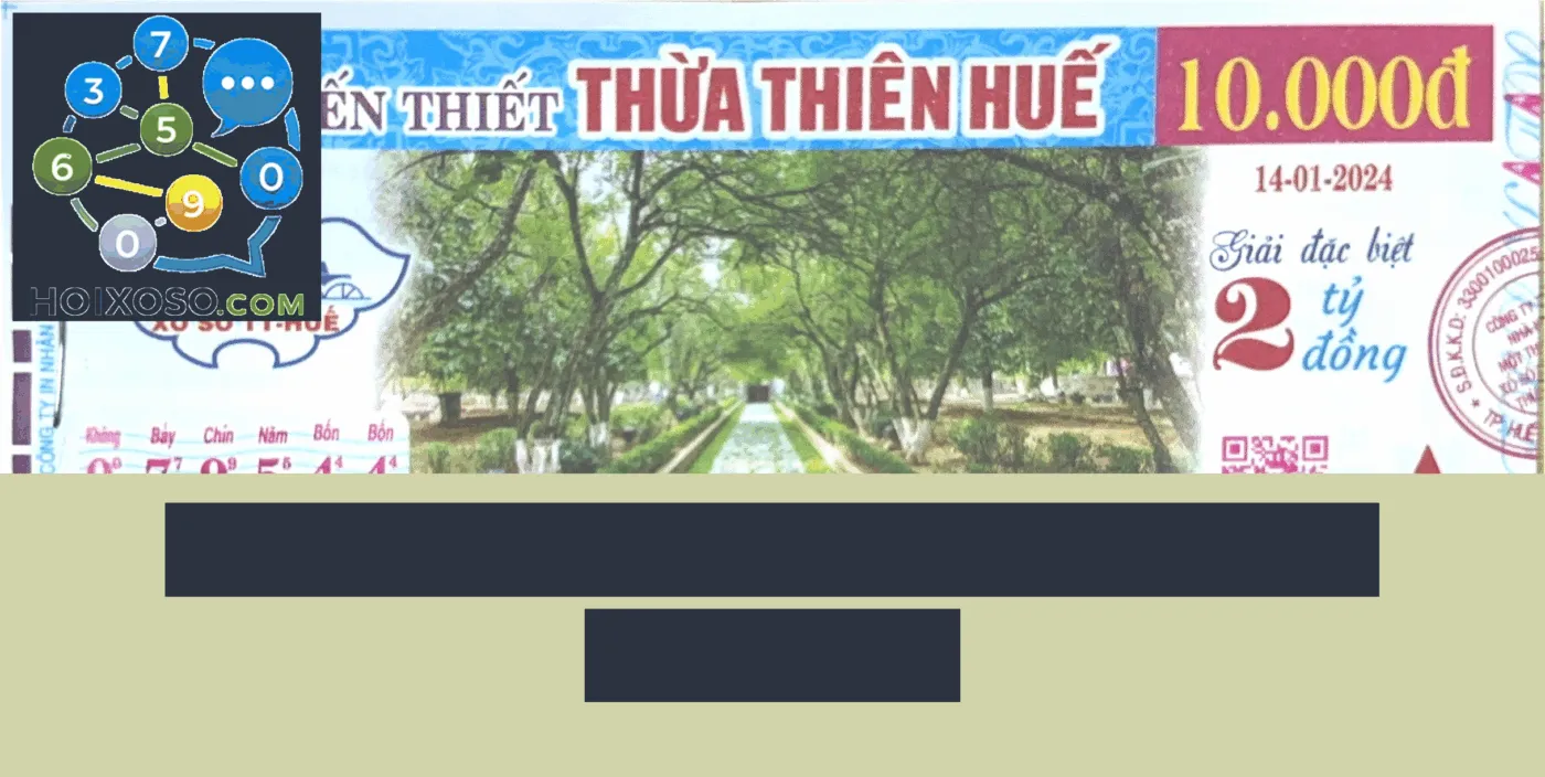 Thống kê và phân tích xổ số Thừa Thiên Huế 30 ngày