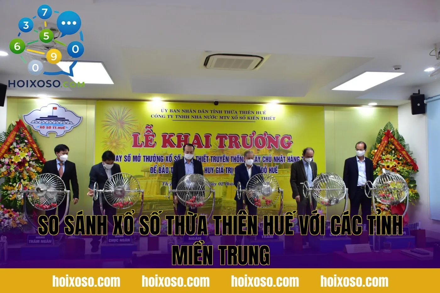 So sánh xổ số Thừa Thiên Huế với các tỉnh miền Trung
