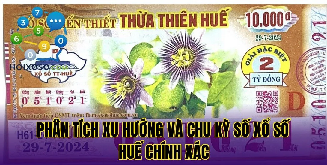 phân tích xu hướng và chu kỳ số xổ số Huế chính xác