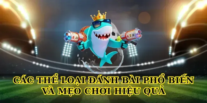 Các thể loại Đánh bài phổ biến và mẹo chơi hiệu quả